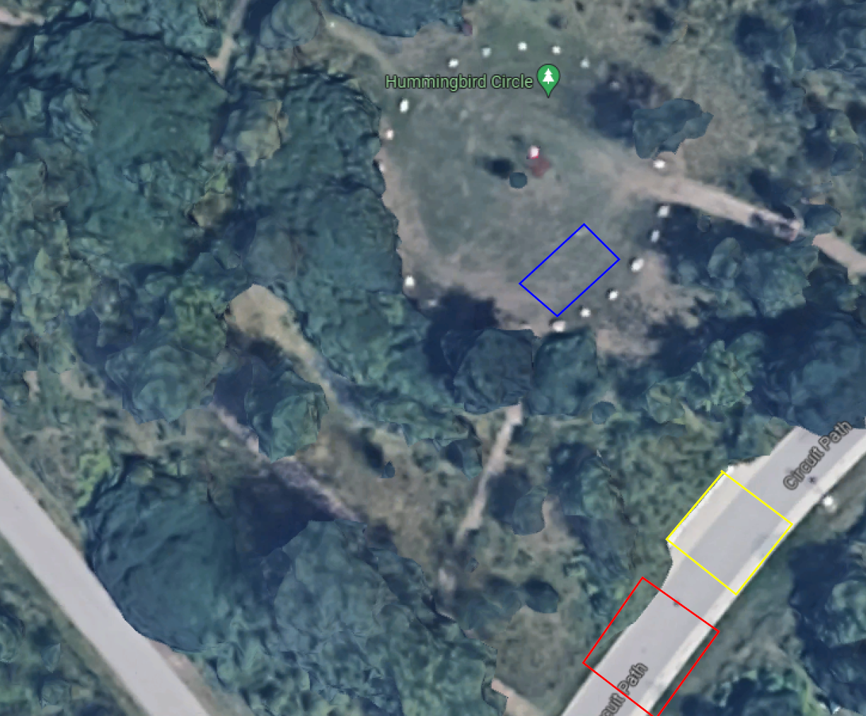 hummingbird circle map