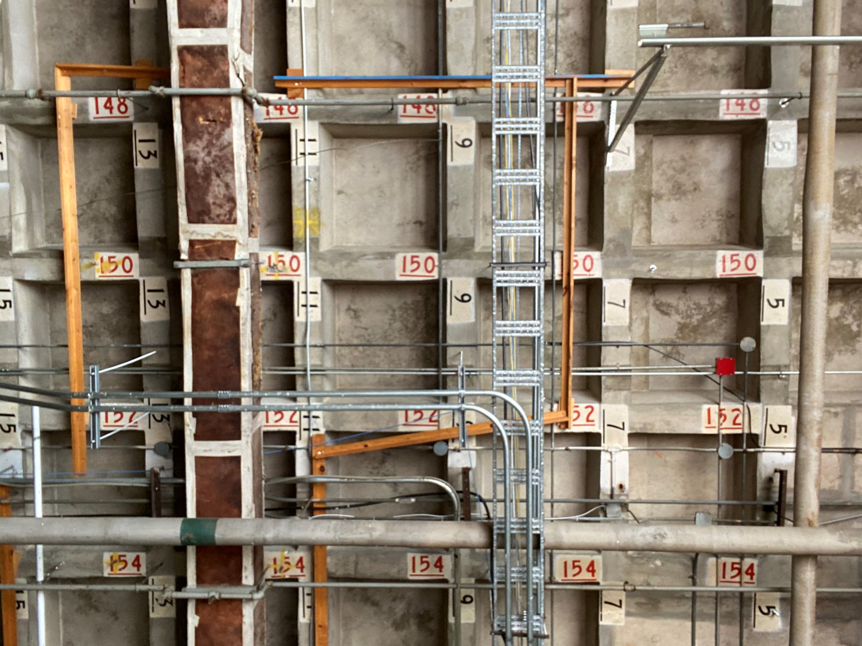 The ceiling of the Downsview Supply Depot.