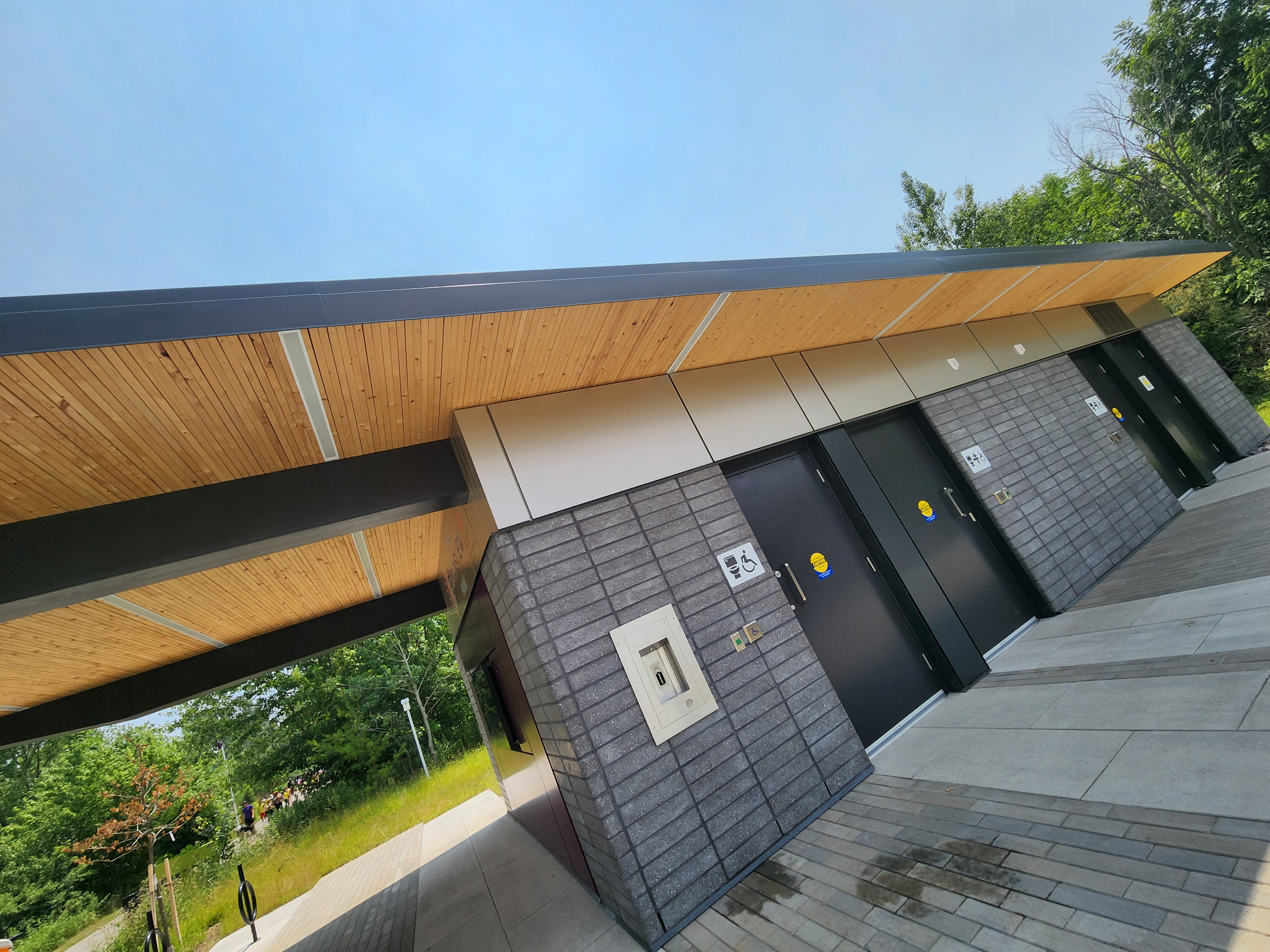 Canuck pavilion side