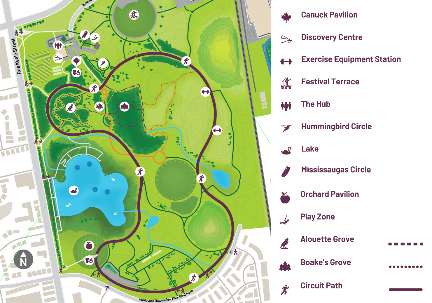 Accessibility guide map 2025