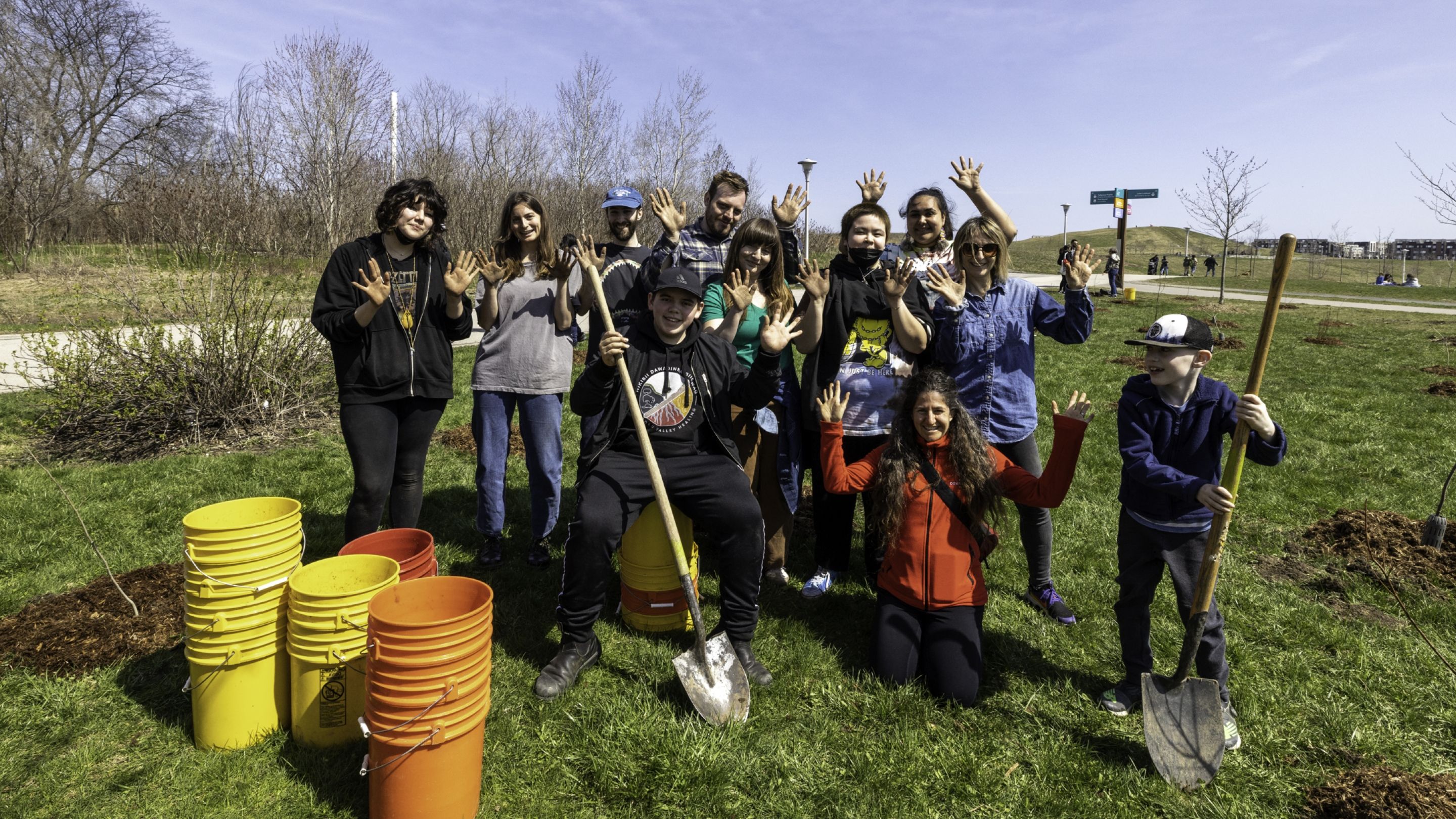 Earth Day Tree Planting with NDG