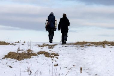 winter walking